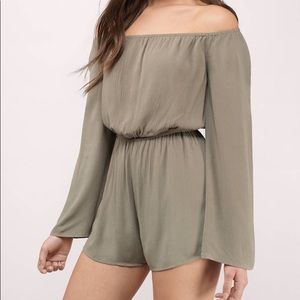 Tobi Olive Romper
